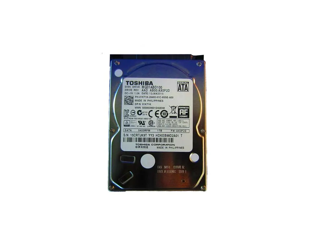 Dell 01KT1K 1TB 5400RPM SATA 3Gb/S 8MB Cache 2.5-Inch Hard Drive Dell Part Number: 01KT1K