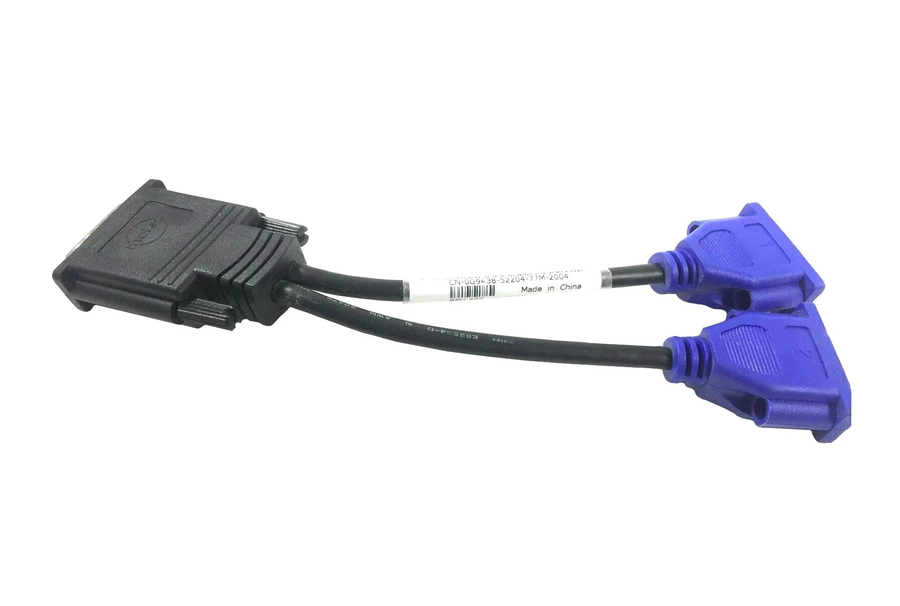 Dell 0G9438 9-Inch Dms-59 To Dual VGA Splitter Cable Dell Part Number: 0G9438