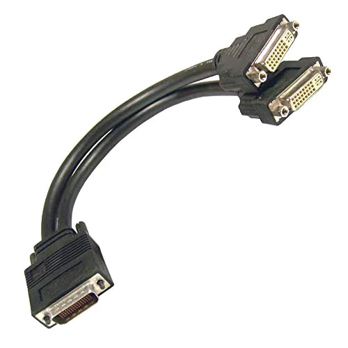 Matrox 16029-02 LFH60 Dual DVI Cable With DVI To VGA Adapter Matrox Part Number: 16029-02