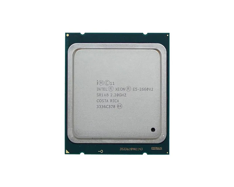 Dell 3YYDW 2.20GHz 8.00GT/S QPI 25MB L3 Cache Socket FCLGA2011 Intel Xeon E5-2660V2 Deca-Core (10 Core) Processor Dell Part Number: 3YYDW