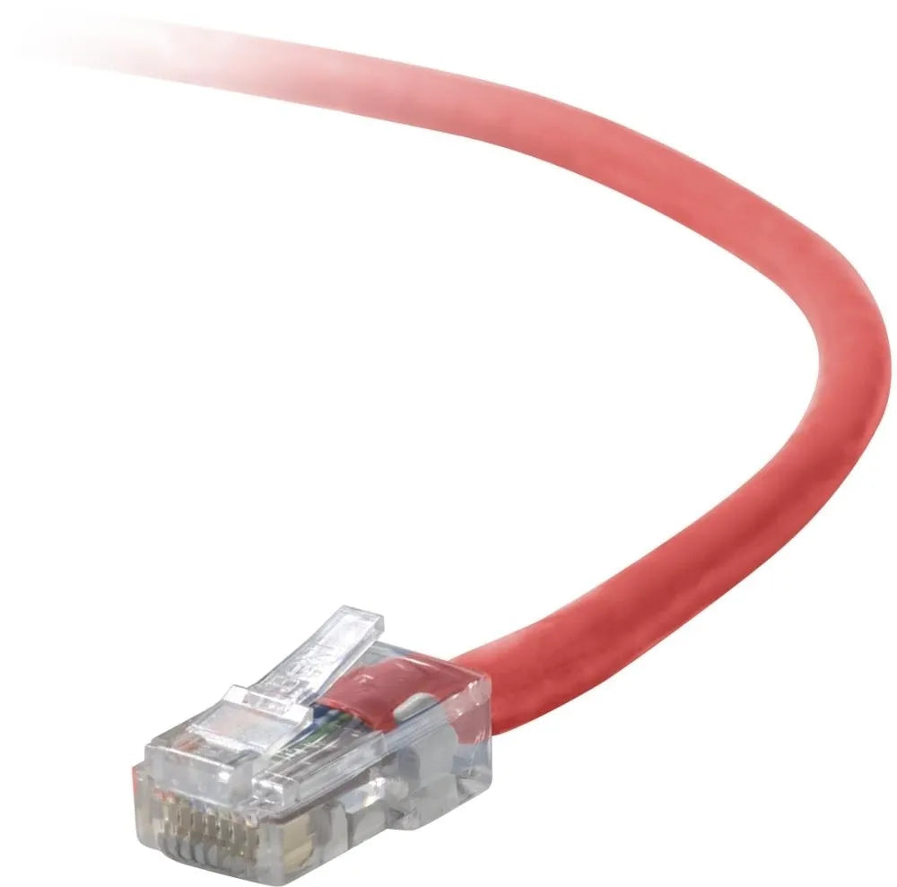 Belkin A3L791-03-RED 3FT Cat5E Snagless Ethernet Patch Cable (Red)