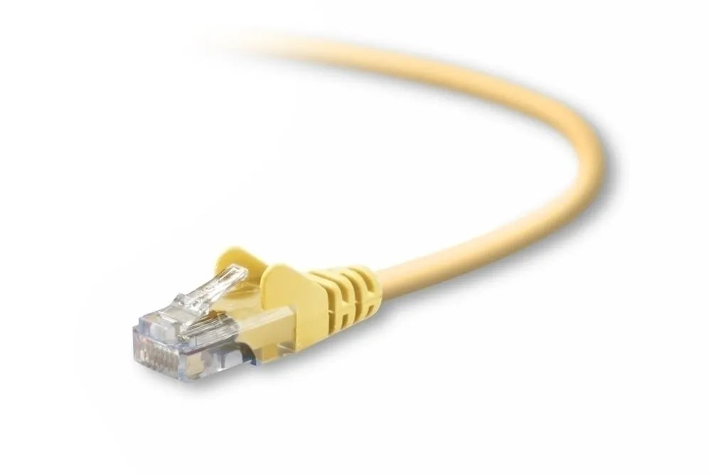 Belkin A3L791-10-YLW-S 10ft Cat5e RJ45 Network Patch Cable (Yellow)