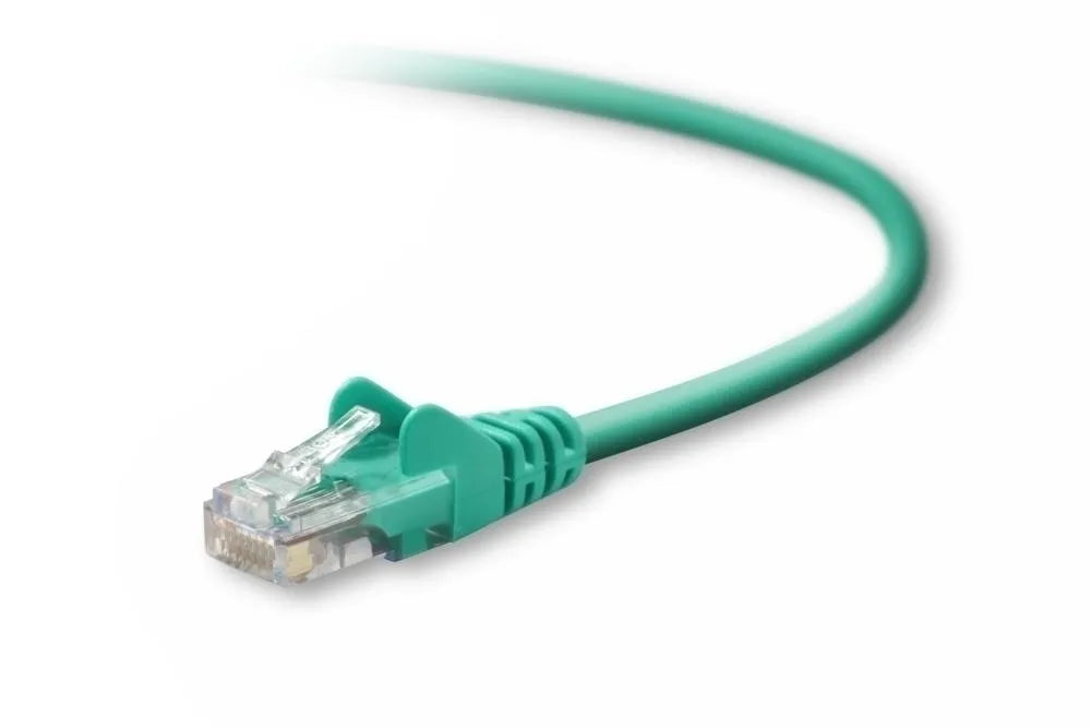 Belkin A3L791-20-GRN-S 20ft Cat5e RJ45 Network Patch Cable (Green)