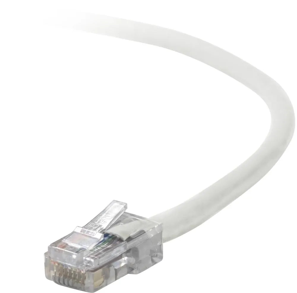 Belkin A3L791-25-WHT 25ft Cat5e RJ45 Network Patch Cable (White)