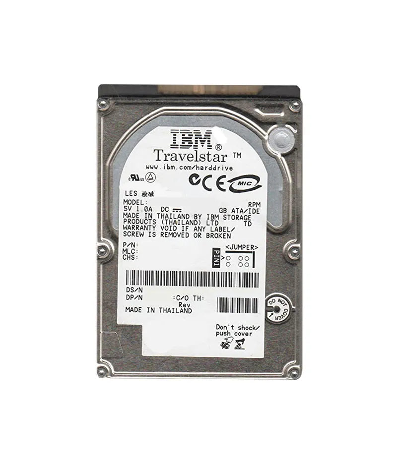 IBM DSOA-21080 Travelstar 2LP 1.08GB 4000RPM IDE/ATA 96KB Cache 2.5-Inch Hard Drive IBM Part Number: DSOA-21080