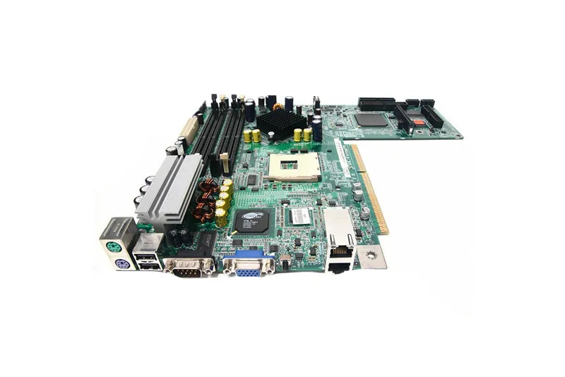 Dell R1479 Socket MPGA478 System Board (Motherboard) For PowerEdge 750 Supports Pentium 4/Celeron DDR2 4x DIMM Dell Part Number: R1479