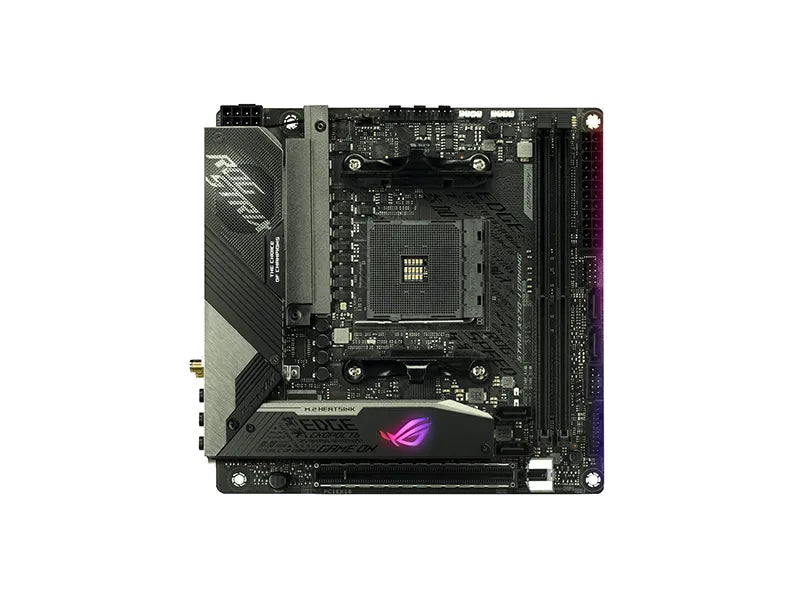 ASUS ROG-STRIX-X570-I-GAMING ROG Strix Strix X570-I Gaming Desktop Motherboard AMD X570 Chipset Socket AM4 Asus Part Number: ROG-Strix-X570-I-Gaming