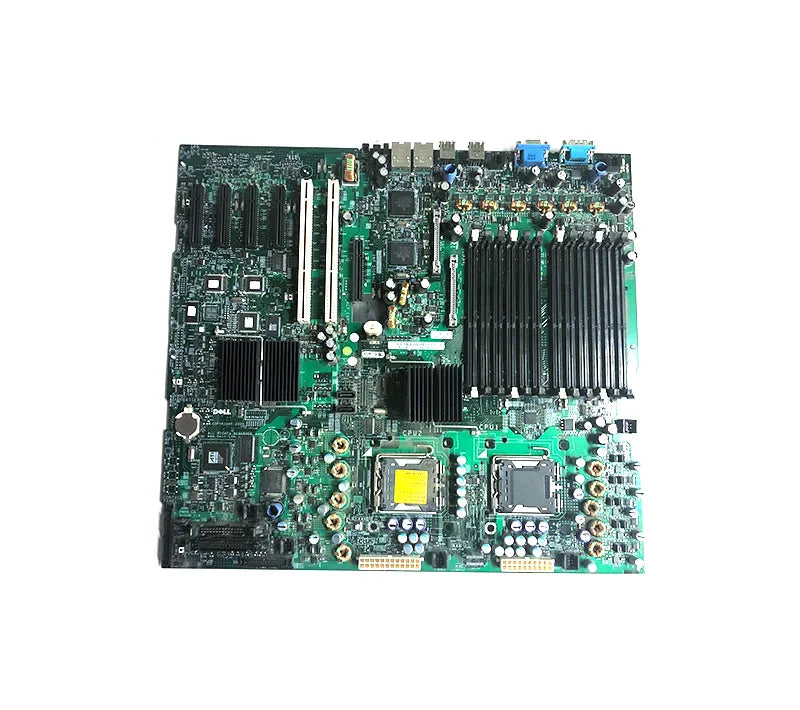 Dell TM757 Socket J LGA771 Intel 5000X Chipset System Board (Motherboard) For PowerEdge 2900 Dell Part Number: TM757