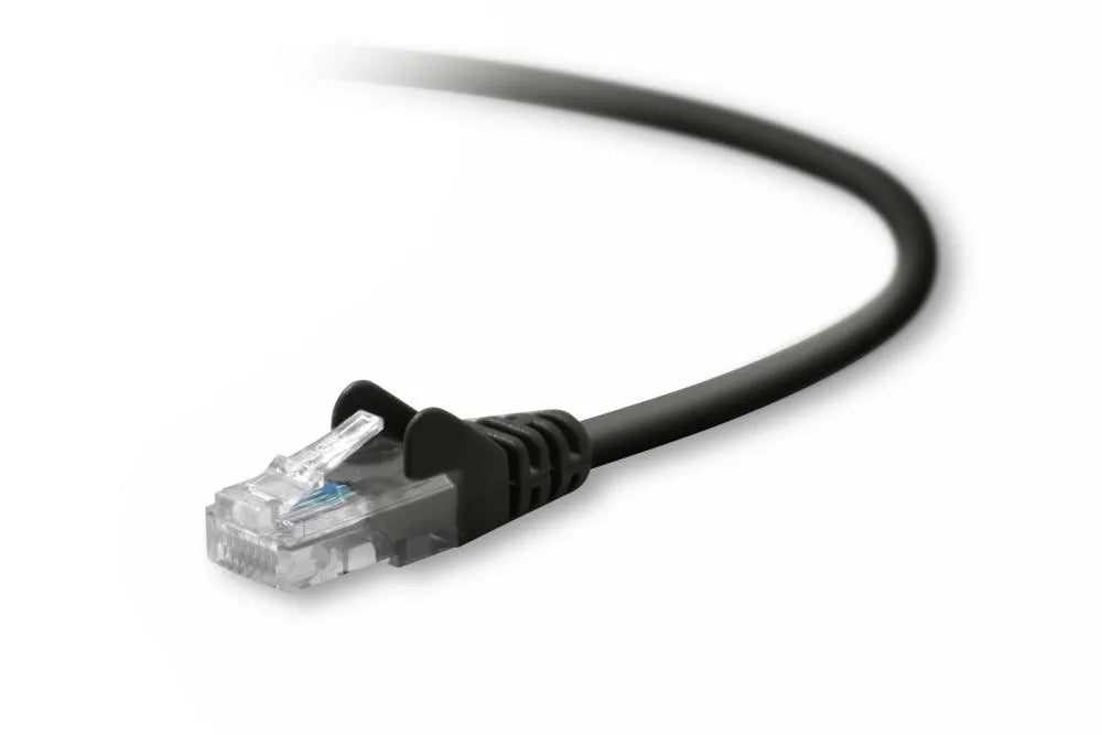 Belkin A3L791 - 07 - BLK - S 7ft Cat5e Snagless Network Patch Cable (Black) - G5 Network GroupNetwork Cables