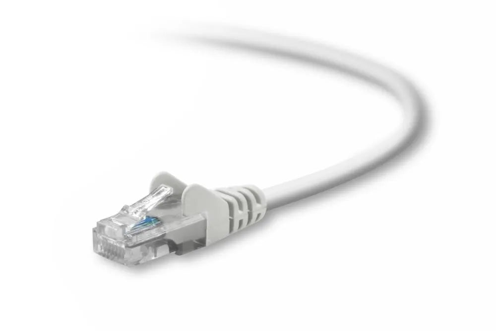 Belkin A3L791 - 10 - WHT - S 10ft Cat5e RJ45 Network Patch Cable (White) - G5 Network GroupNetwork Cables