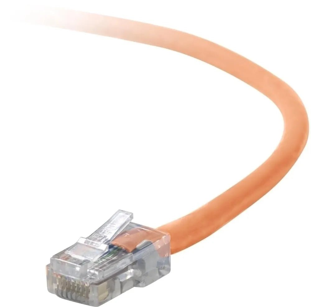 Belkin A3L791 - 25 - ORG 25ft Cat5e RJ45 Network Patch Cable (Orange) - G5 Network GroupNetwork Cables