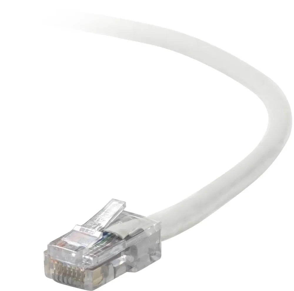 Belkin A3L791 - 25 - WHT 25ft Cat5e RJ45 Network Patch Cable (White) - G5 Network GroupNetwork Cables