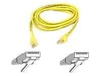 Belkin A3L791B02M - YLWS 2M Cat5e Assembled UTP Network Patch Cable (Yellow) - G5 Network GroupNetwork Cables