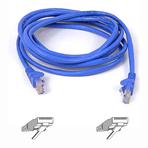 Belkin A3L791B15M - BLUS 15M Cat5e Assembled UTP Network Patch Cable (Blue) - G5 Network GroupNetwork Cables