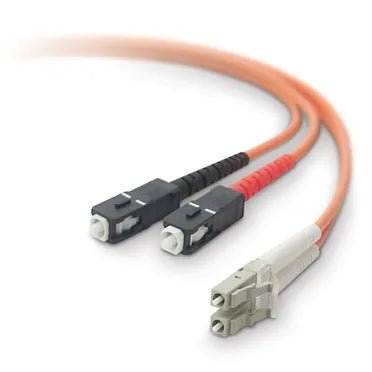 Belkin F2F402L7 - 10M 10m Duplex Fiber Optic Cable Mmf Lc/Sc 50/125 - G5 Network GroupNetwork Cables