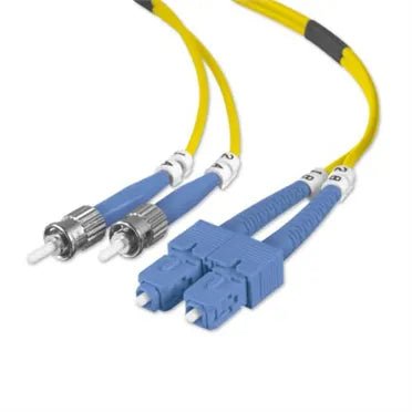 Belkin F2F80207 - 03M 9.84ft Single Mode ST/SC Duplex Optical Fiber Patch Cable - G5 Network GroupNetwork Cables