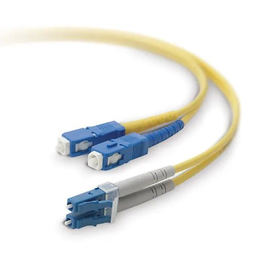 Belkin F2F802L7 - 50M Duplex Fiber Optic Cable Lc/Sc 8.3/125 50 Meters - G5 Network GroupNetwork Cables