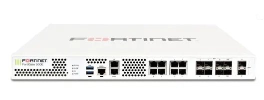 Fortinet FG - 500E - BDL - USG - 871 - 36 FG - 500E + 8 X Port + 8 X RJ45 1000Base - X GE + 2 X SFP+ 1U H+ 8X5with FC & FG Firewall Fortinet Part Number: FG - 500E - BDL - USG - 871 - 36 - G5 Network GroupNetwork Security & Firewall Devices