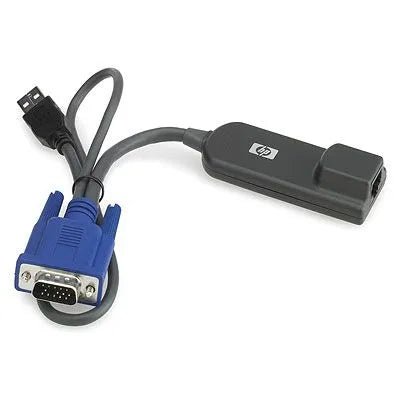 HP 336047 - B21 RJ - 45 To HD - 15/USB Type - A KVM Adapter - G5 Network GroupNetwork Cables