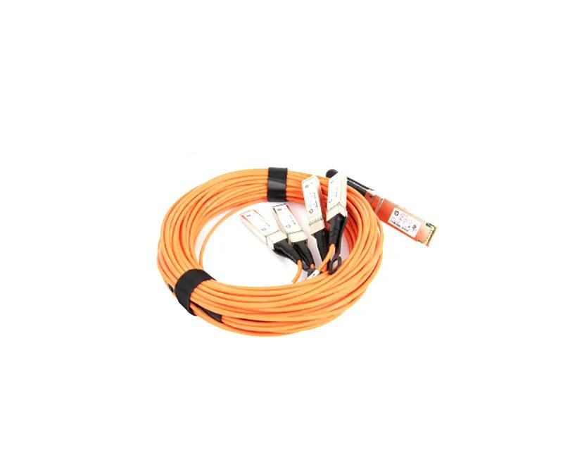 HP 721076 - B21 4 X SFP+ To QSFP+ 15m Active Optical Cable - G5 Network GroupNetwork Cables