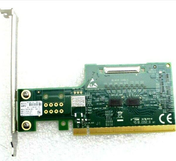 HPE TMK00 InfiniBand HDR PCI - Express 3.0 X16 Auxiliary Card With 150mm Cable Kit HPE Part Number: TMK00 - G5 Network GroupSound Cards