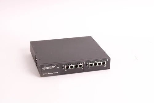 Industrial / Modular / Black Box LE1401A 8 Port Industrial Modular Ethernet Switch - G5 Network GroupEthernet Switch