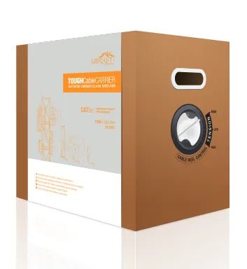 Ubiquiti TC - CARRIER TOUGHCable CARRIER Outdoor Shielded Cat 5e Ethernet Cable (Level 2, Black) (1000 Ft) - G5 Network GroupNetwork Cables